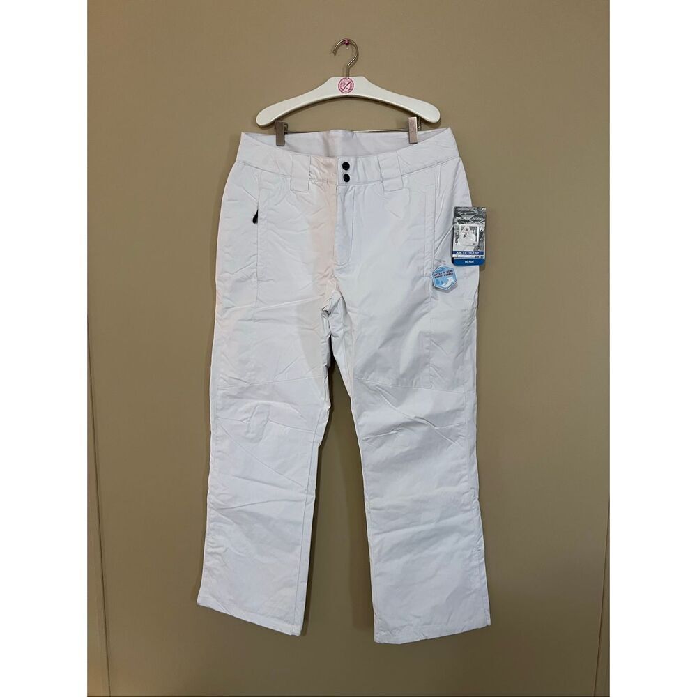 Arctic Quest White Ski Pants Woman’s X-Large MSRP $100 FLAWED-MARKS